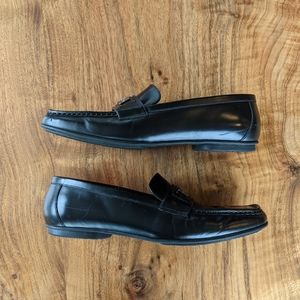 Coach Black Leather Loafers